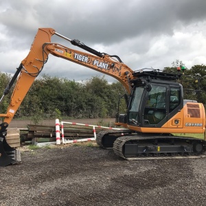Case CX130D Large Digger Hire Swindon