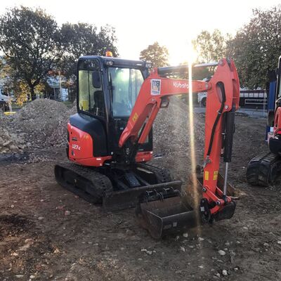 Kubota Mini Excavator Hire Swindon