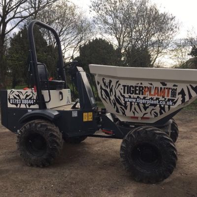 Tiger Plant Dumper Hire